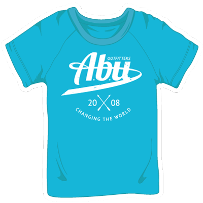 ABU Changing The World T-Shirt Blue