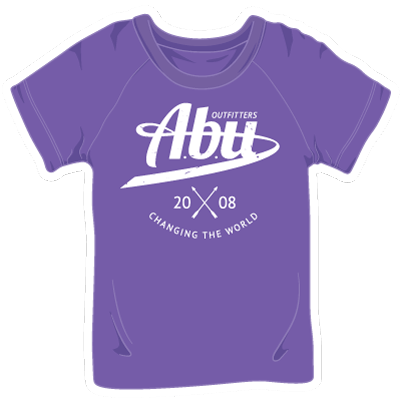 ABU Changing The World T-Shirt Purple