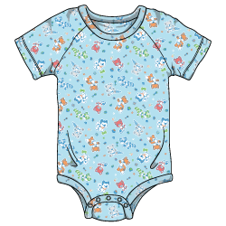 ABU Patterned DiaperSuit